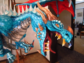 Illustration for article titled Holy crap, this beautiful Dragon is made out of Paper